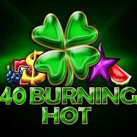 40 Burning Hot slot visual from Amusnet Interactive available on casinoleprezone.nl