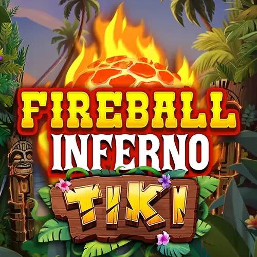 Fireball Inferno Tiki logo by NetEnt Leprezone Casino