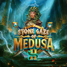 Stone Gaze of Medusa 2 online game logo by Stakelogic on casinoleprezone.nl