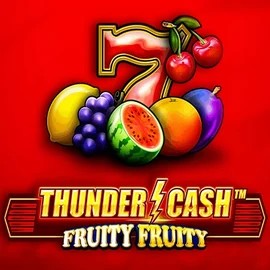 Thunder Cash Fruity Fruity slot visual from Novomatic available on casinoleprezone.nl